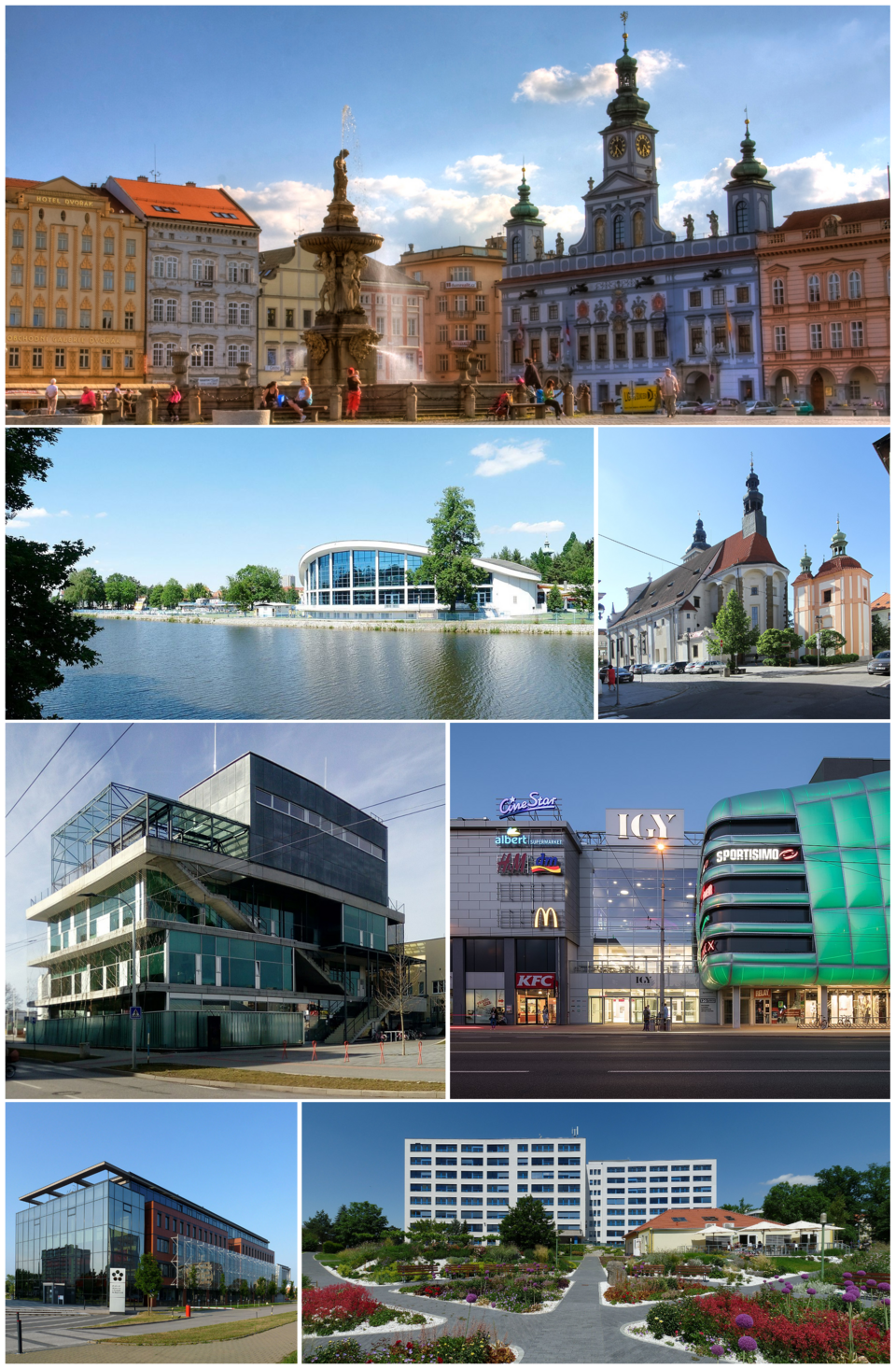 České Budějovice — local market for online stores