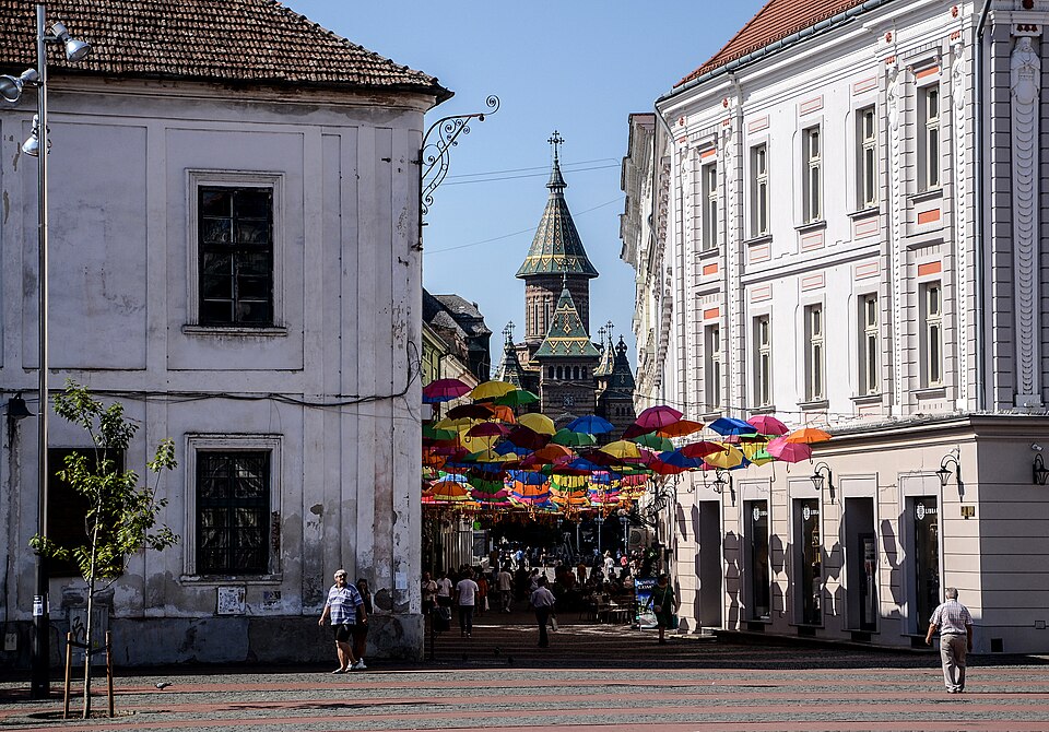 Timișoara — local market for mobile commerce apps