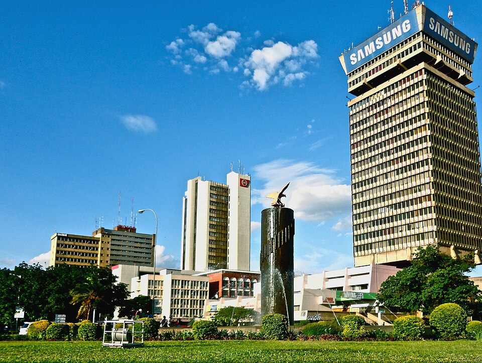 Lusaka — local market for online stores