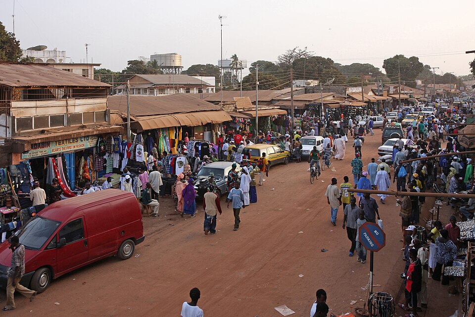 Serekunda — local market for international and multi-region stores