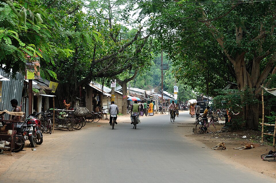 Bolpur (Santiniketan) — local market for mobile commerce apps