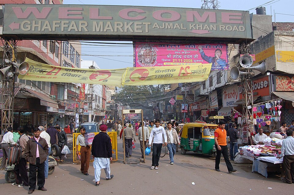 Karol Bagh — local market for online stores
