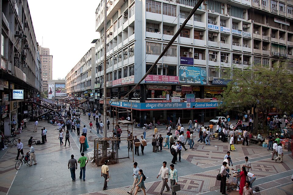 Nehru Place — local market for custom e-commerce platforms