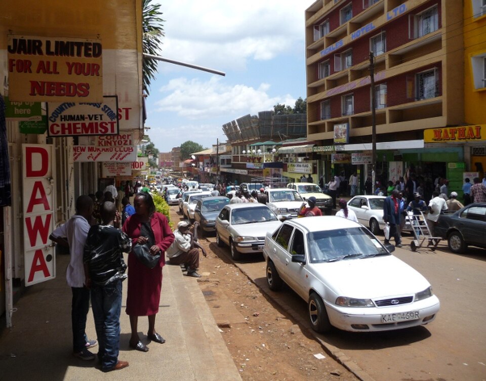 Nyeri — local market for online stores