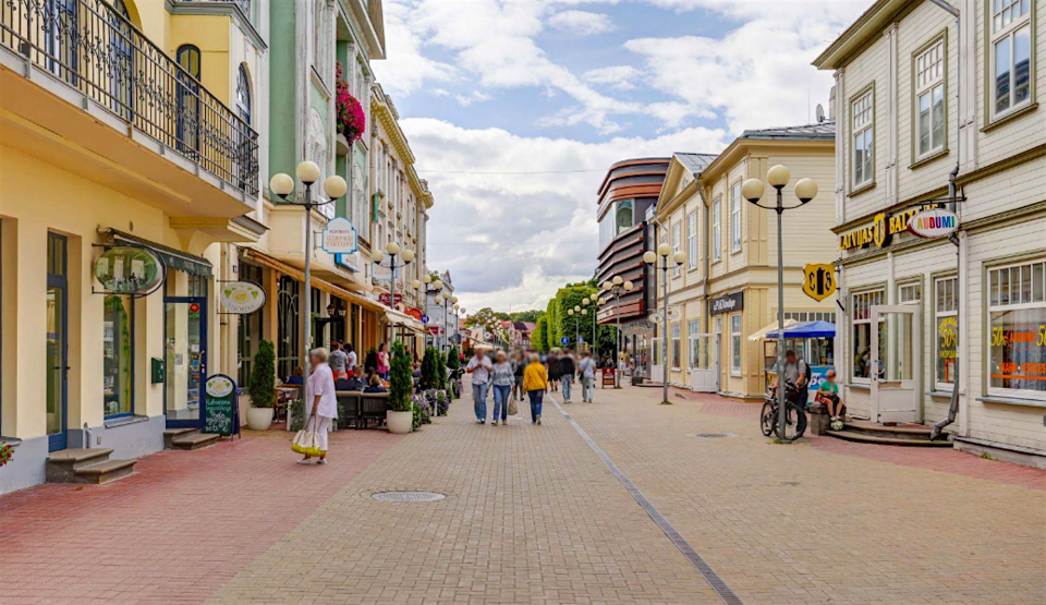 Jūrmala — local market for online stores