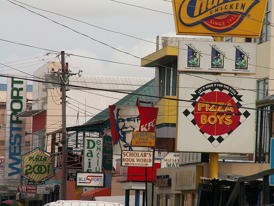 Chaguanas — local market for mobile commerce apps
