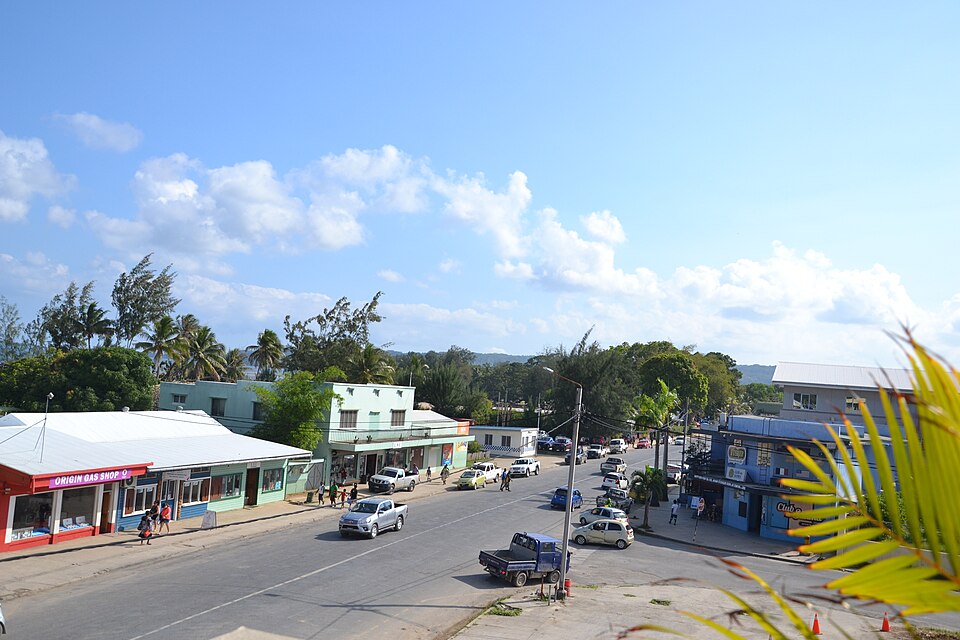 Luganville — local market for online stores